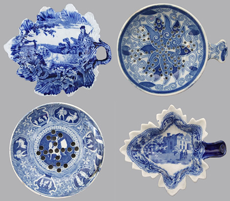 Blue-Printed pickle dish