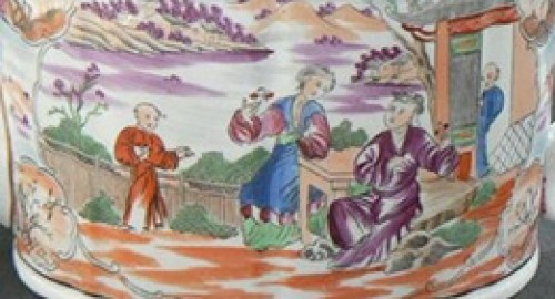 1820s Pearlware filled-in transfers; patterns and attributions