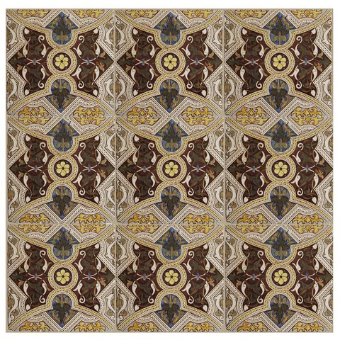 "No. 111" Flower with Dotted Roads set of 9